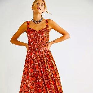 NWT Free People Glow Up Maxi Dress